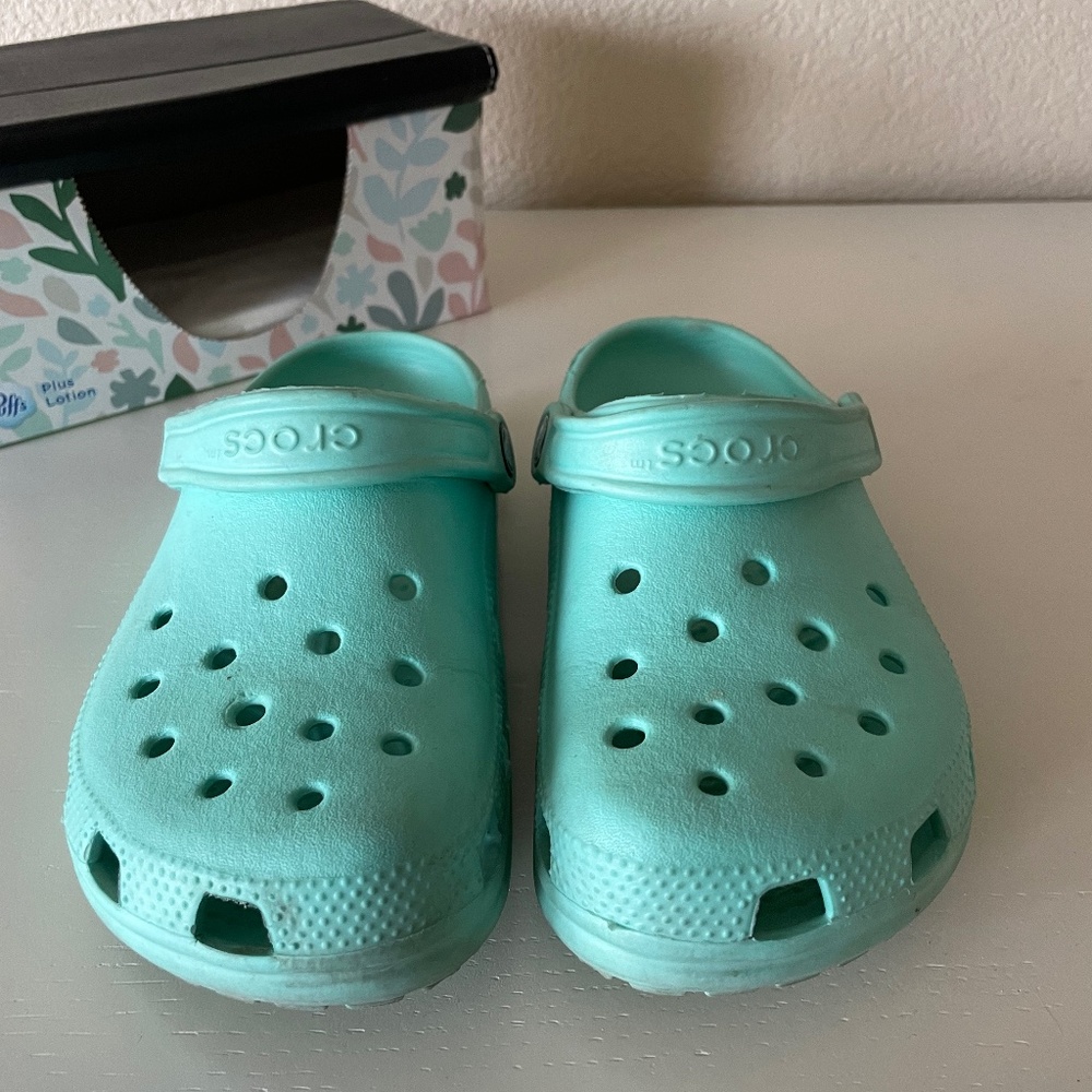 Blue Crocs